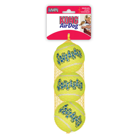 Kong Air Tennis Ball Squeak Air - 3 Pack