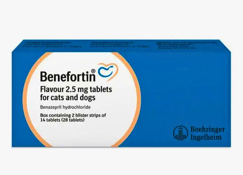 Benefortin 2.5mg Flavoured Tablets for Cats and Dogs (Prescription Required)