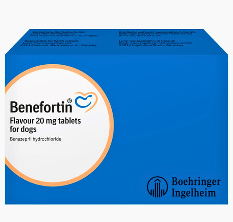 Benefortin 20mg Flavoured Tablets for Cats and Dogs (Prescription Required)