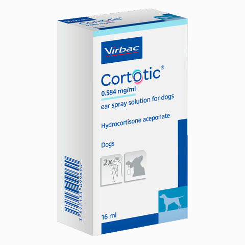 Cortotic Ear Spray Solution for Dogs 16ml - Prescription Required