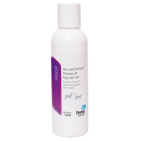 Aloeze Aloe & Oatmeal Shampoo for Dogs & Cats – 125ml & 500ml